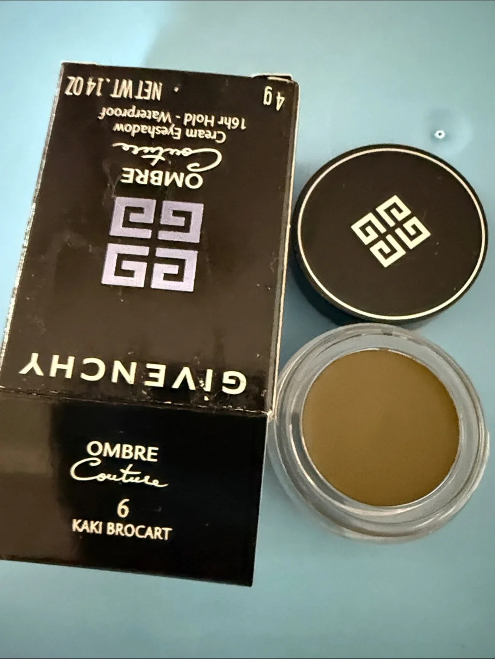 Givenchy Ombre Couture Cream Eyeshadow – Black & Silver Logo